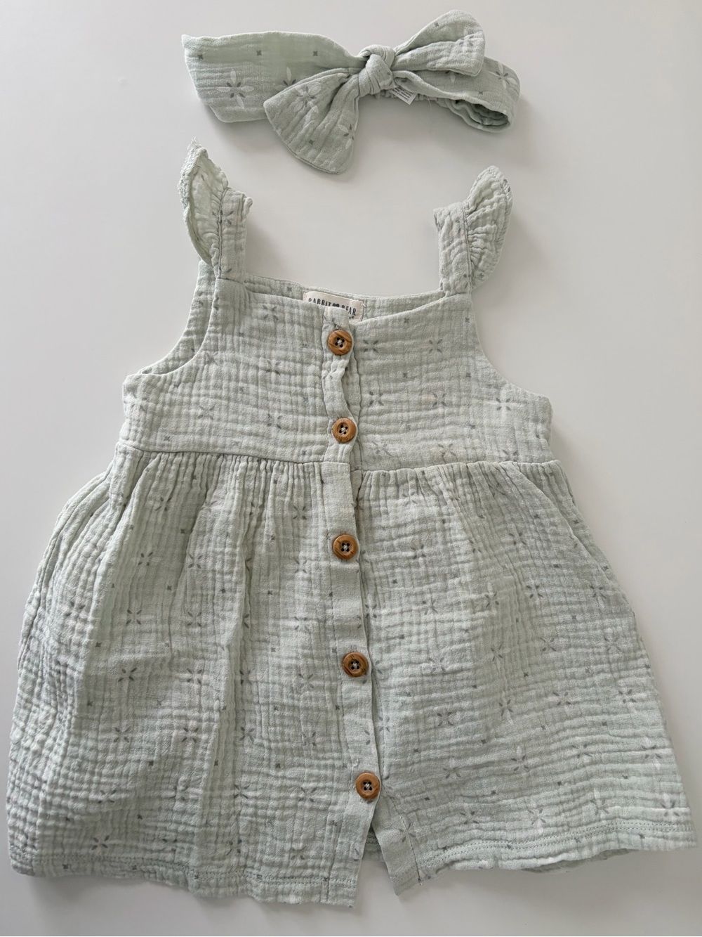 Rabbit + Bear Top and Headband Set